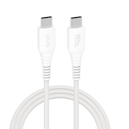 3Ft USB-C to USB-C Braided Charging Cable, USB-IF Certified, White - Compatible with Iphone 16 Series, Iphone 15 Series, Samsung Galaxy, Note, Pixel Devices Ipad Pro, & More