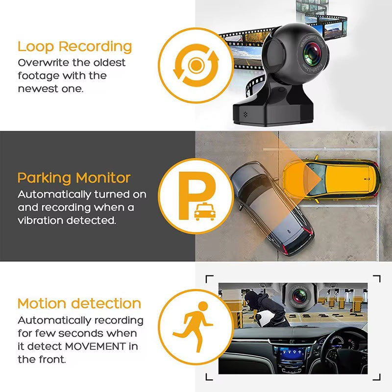 HD 1080P Dash Cam Wifi Video Recorder Car Dvr Dashcam DVR Recorder Wifi G-Sensor Dash Camera Night Registrator Recorder