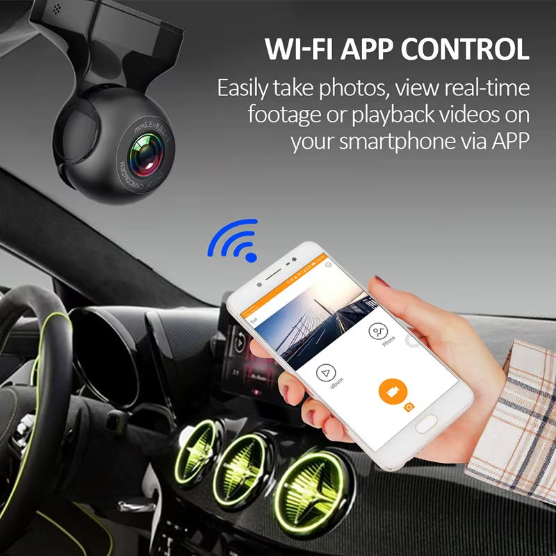 HD 1080P Dash Cam Wifi Video Recorder Car Dvr Dashcam DVR Recorder Wifi G-Sensor Dash Camera Night Registrator Recorder