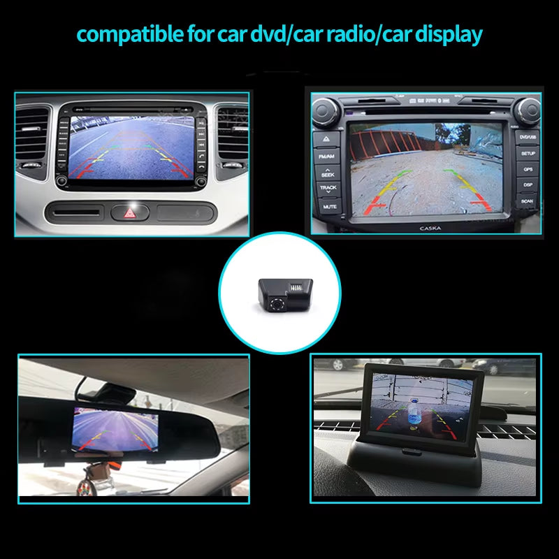 Super Night Vision 8 LED Lights Rear Camera for Ford Transit Waterproof Rear Viewing Camera