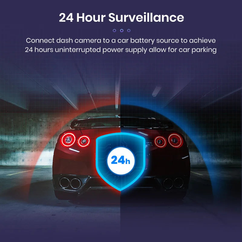 Car Dash Cam Wire 3.2M Mirror DVR Hardwire Cable Kit Video Recorder 12/24V to 5V Mini Micro USB Charger Line Auto Dashcam Camera