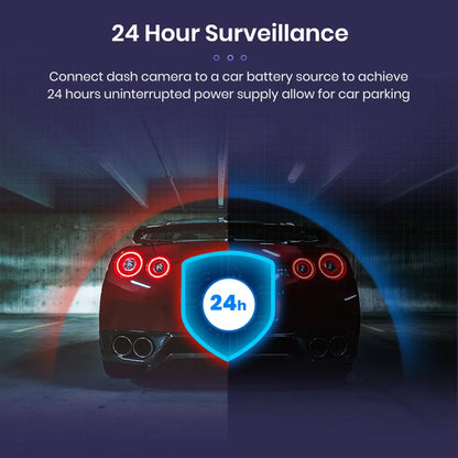 Car Dash Cam Wire 3.2M Mirror DVR Hardwire Cable Kit Video Recorder 12/24V to 5V Mini Micro USB Charger Line Auto Dashcam Camera