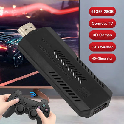 Game Stick X2 plus Video Game Console 4K 40000 Games GD10 plus Double Wireless Controller Gamestick Retro Games Consola