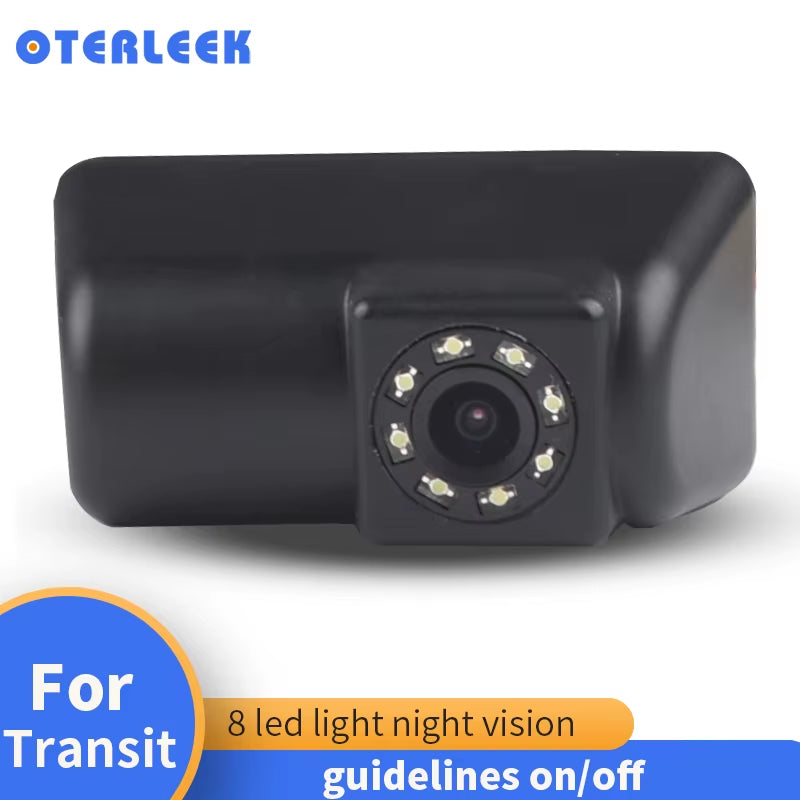 Super Night Vision 8 LED Lights Rear Camera for Ford Transit Waterproof Rear Viewing Camera