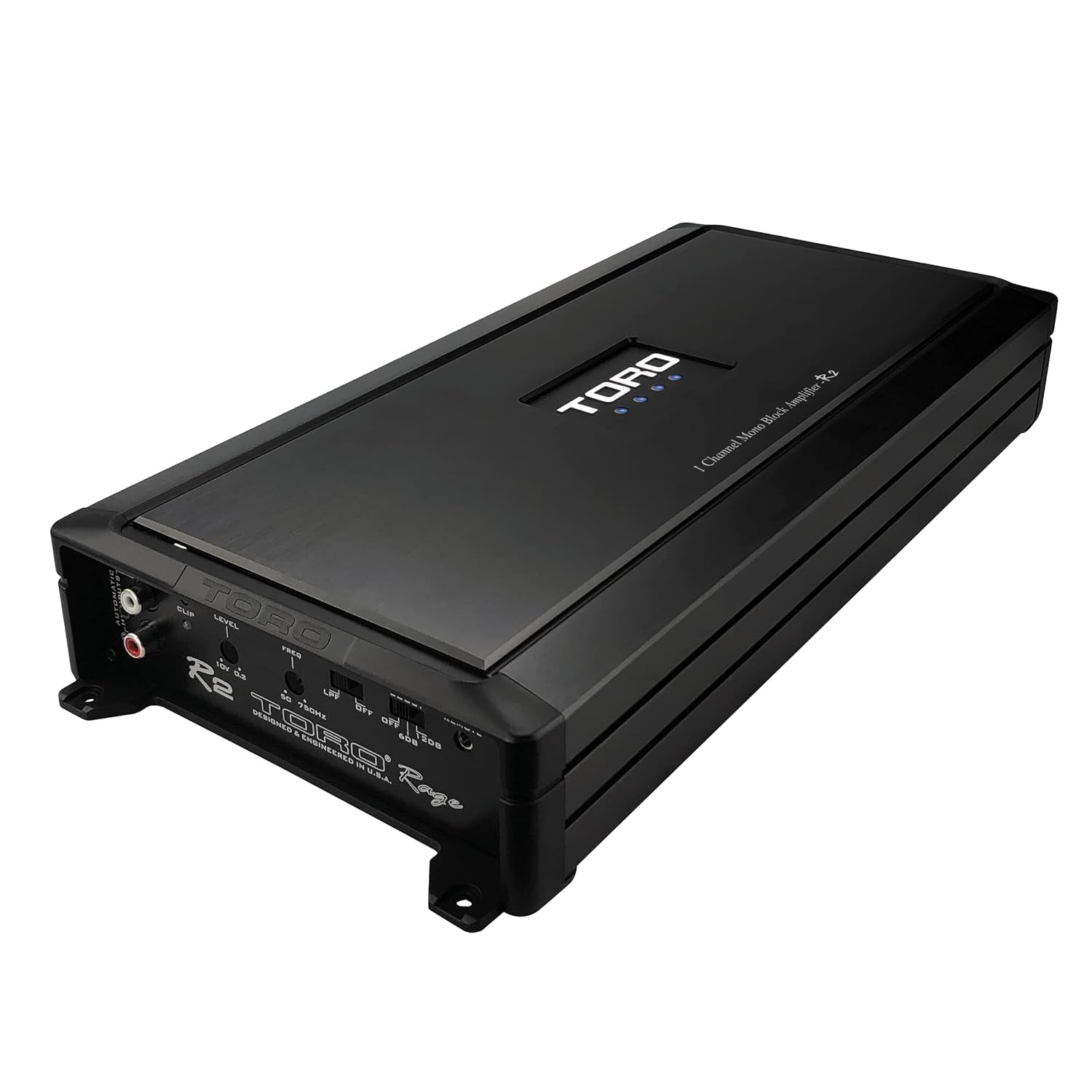– R2, 1000 Watts MAX – 320 Watts RMS 2Ω Stable Monoblock Car Amplifier, Sound Quality Class A/B Design, Built-In Auto Sensing Turn-On, Subwoofer Amplifier