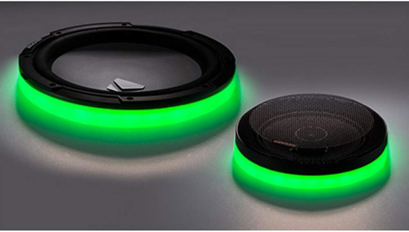 47KLSR8 8" Weather Proof Led Lighted Speaker Ring, Only Fits Km8 Coax, Pair