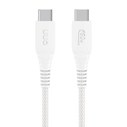 3Ft USB-C to USB-C Braided Charging Cable, USB-IF Certified, White - Compatible with Iphone 16 Series, Iphone 15 Series, Samsung Galaxy, Note, Pixel Devices Ipad Pro, & More